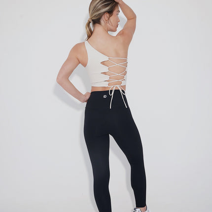 I Am Wise Tie up Bra in Ivory