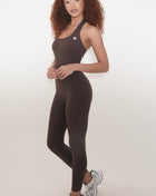 I Am Powerful Bodysuit in Chocolate