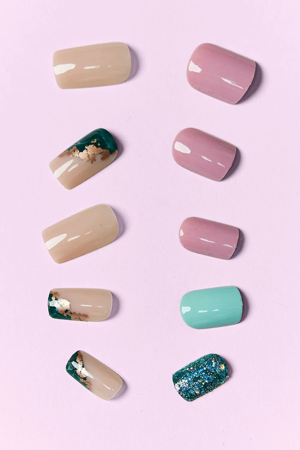 SO PINK BEAUTY Press On Nails 2 Packs Trendsi