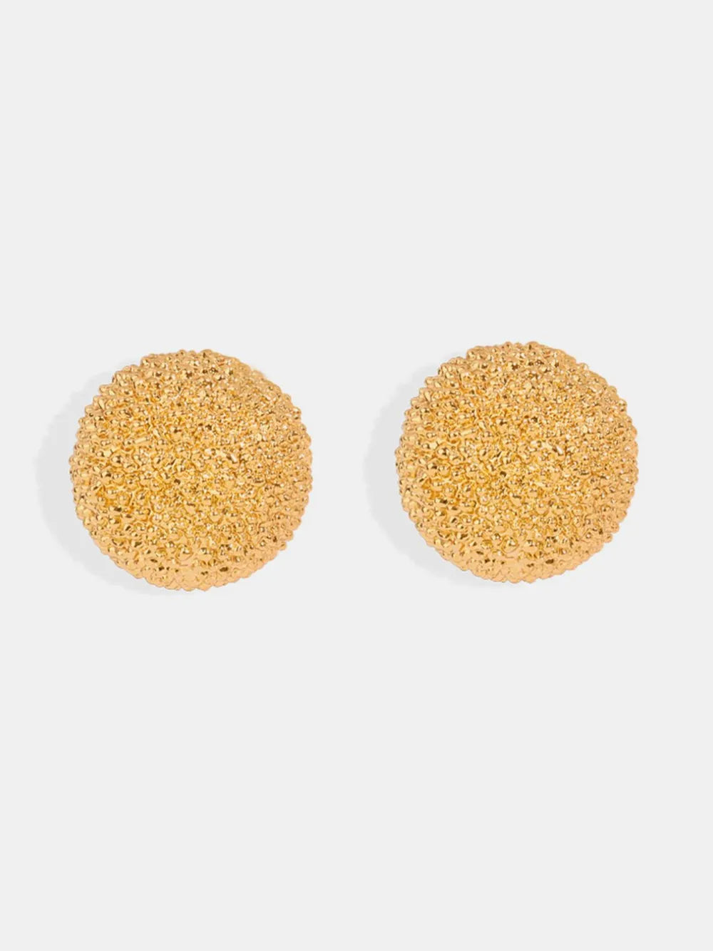Gold-Plated Geometric Stud Earrings (4 styles) Style E One Size Trendsi