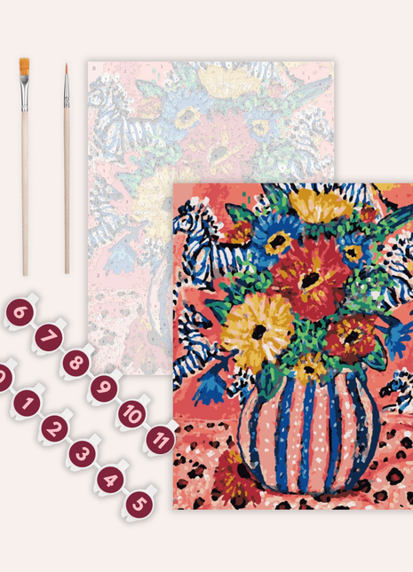 Everything Is Going To Be Ok Bouquet - Paint by Numbers Kit
