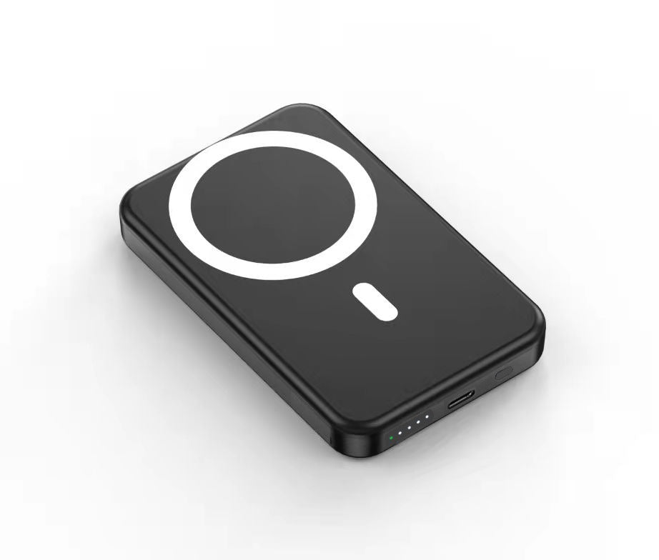 Fast Charging Portable 10000mah Wireless Magnetic Power Bank with mini Stand 22.5W CD50Black PD 5000 V.I.P Digital Presence