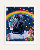 Prince Of Darkness Hand Signed Fine Art Print