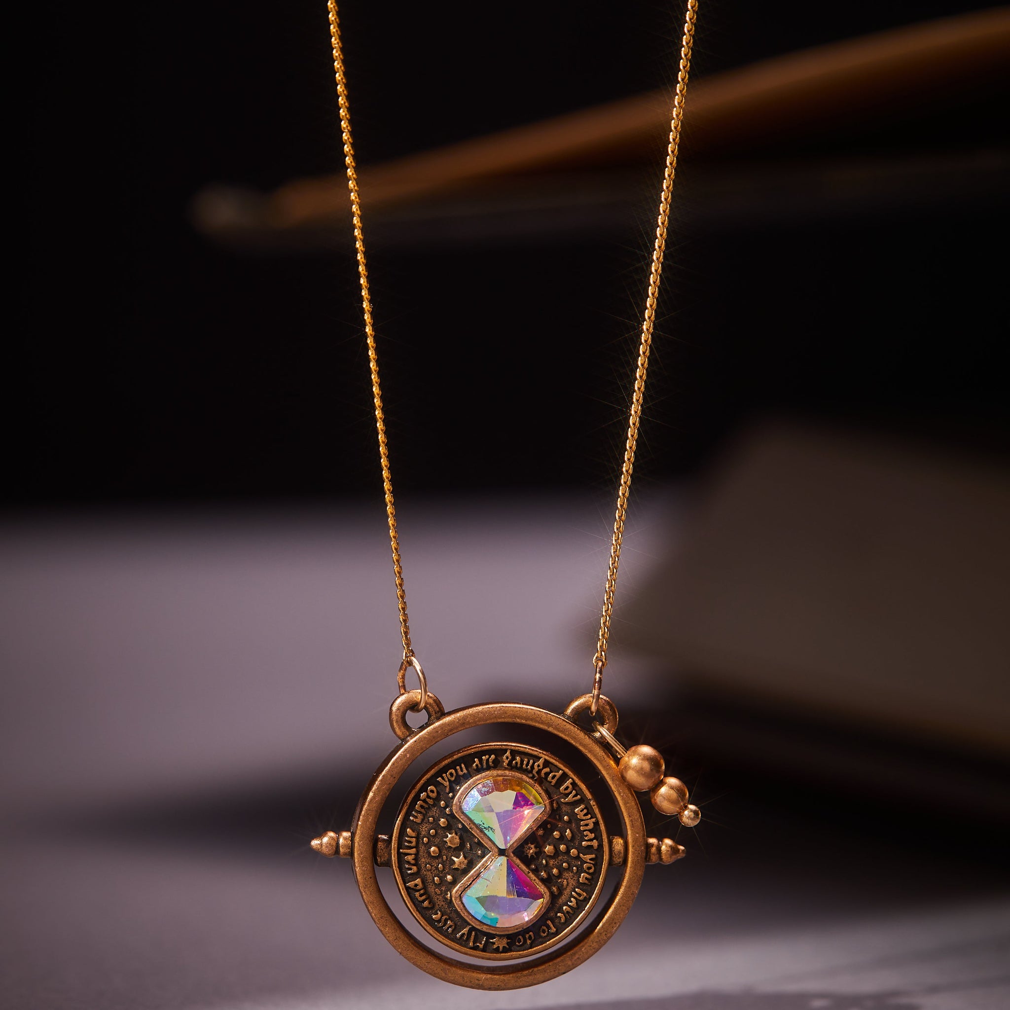 Harry Potter™ Time Turner Spinner Necklace