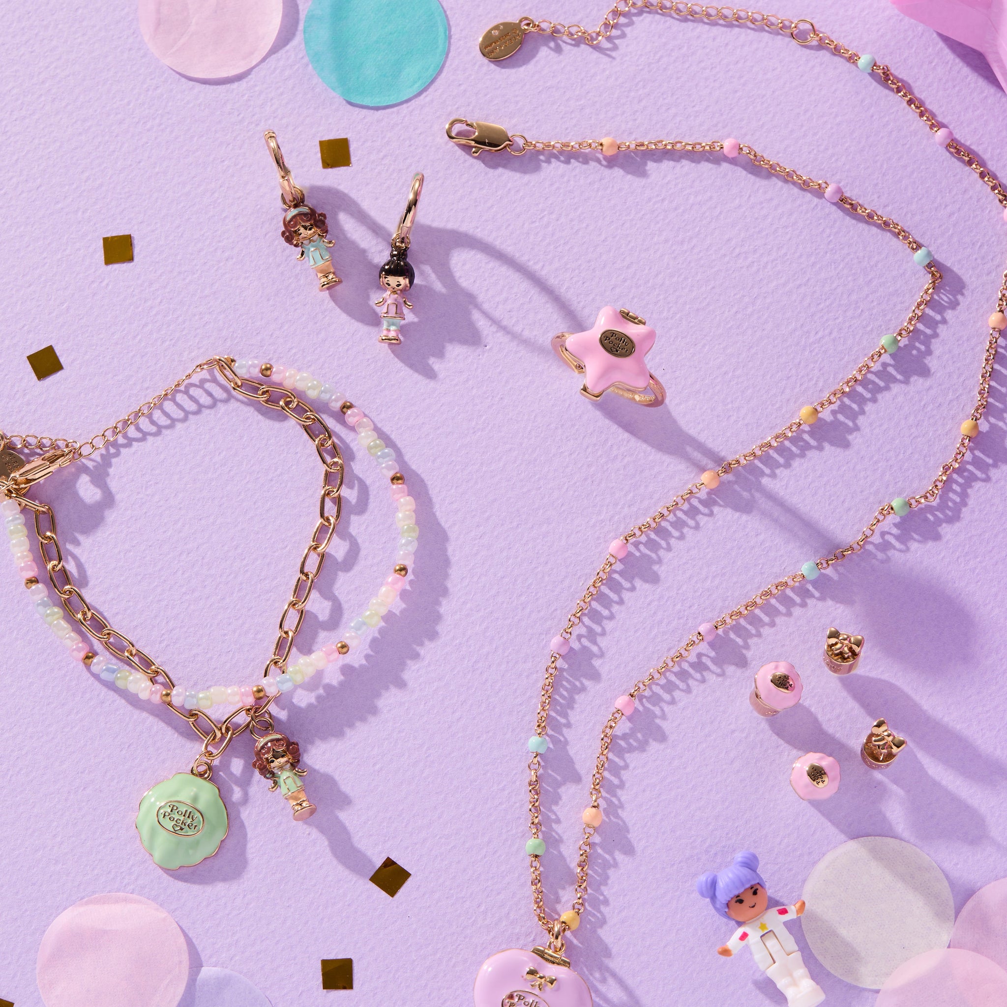 Polly Pocket™ 2 Row Charm Bracelet