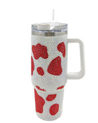 Bling Studded 40oz Stainless Steel Tumbler