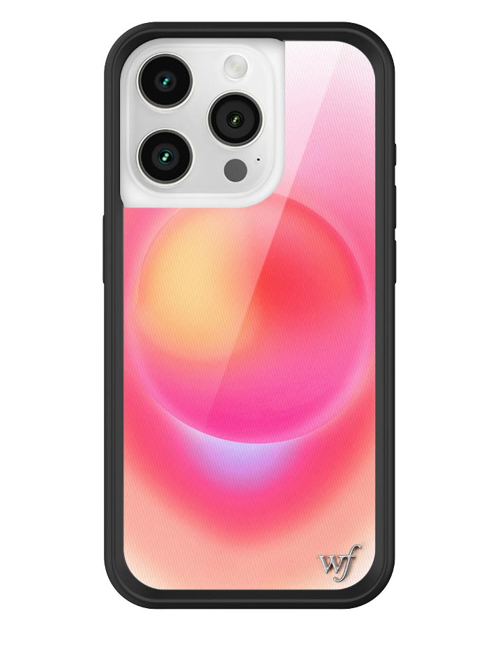 Hot Pink Aura iPhone Case iPhone 15 Pro iPhone Case Wildflower Cases