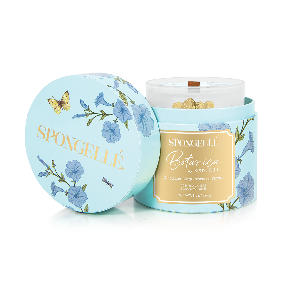Tobacco Flower | 8 oz Botanica Candle Home Fragrance Spongellé