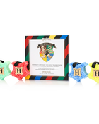 Limited Ed Gift Set | Hogwarts House Cleansing Skin Buffer (4 pcs) Body Wash Infused Buffer Spongellé