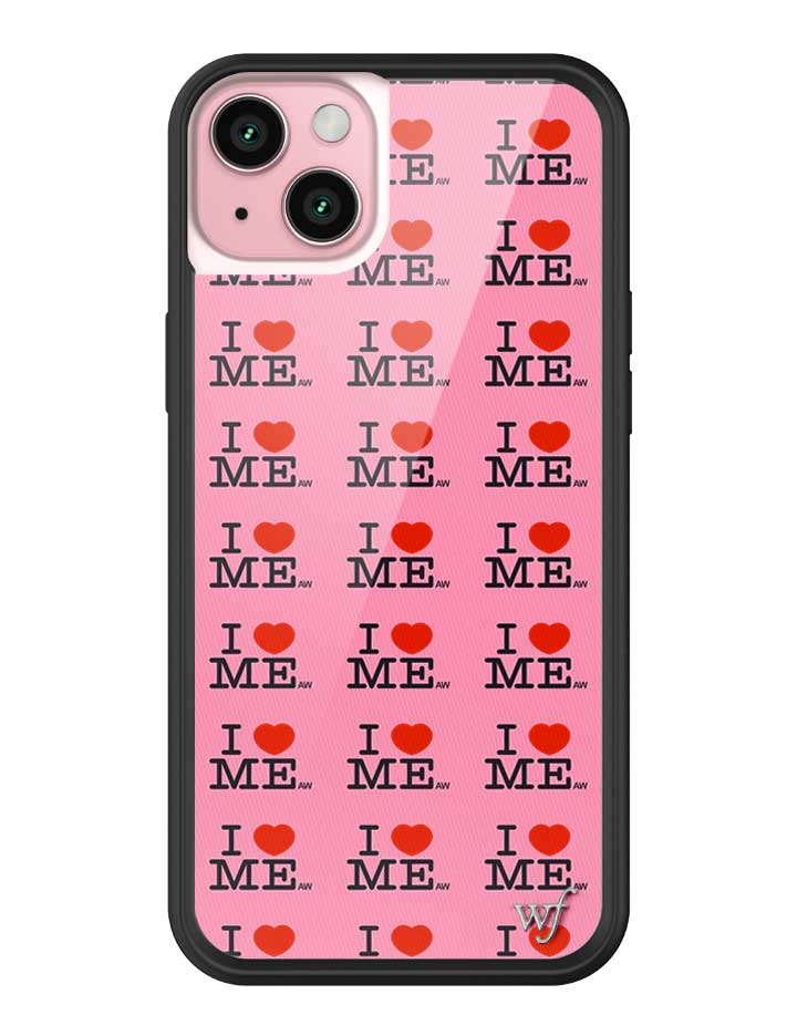 I Heart Me | Pink iPhone Case iPhone 15 Plus iPhone Case Wildflower Cases
