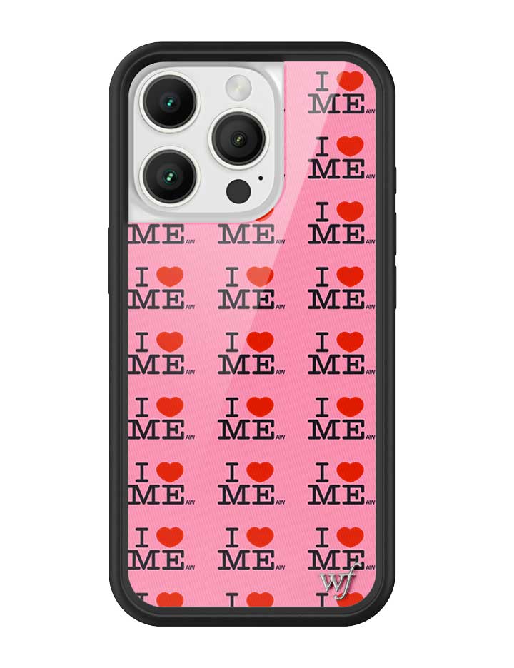 I Heart Me | Pink iPhone Case iPhone 16 Pro iPhone Case Wildflower Cases