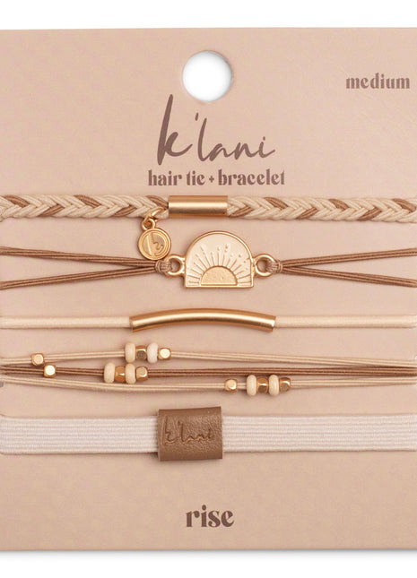 Rise set - Hair Tie Bracelets