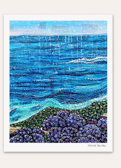 California Tides Hand Signed Fine Art Print