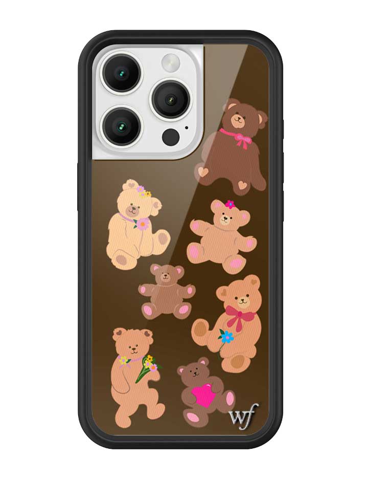 Bear-y Cute iPhone Case iPhone 16 Pro iPhone Case Wildflower Cases