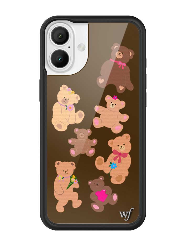 Bear-y Cute iPhone Case iPhone 16 Plus iPhone Case Wildflower Cases