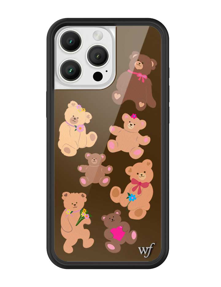 Bear-y Cute iPhone Case iPhone 16 Pro Max iPhone Case Wildflower Cases