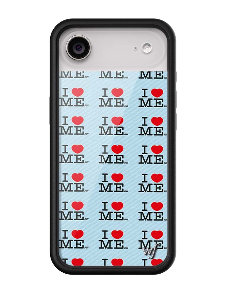 I Heart Me | Blue iPhone Case by Wildflower