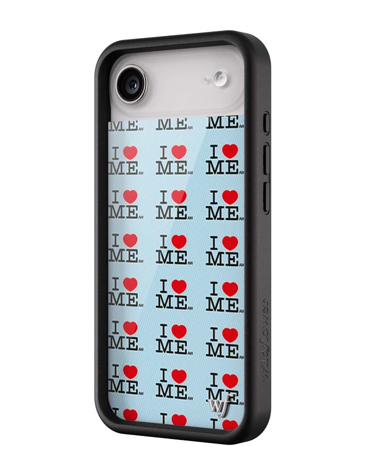 I Heart Me | Blue iPhone Case by Wildflower
