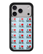 I Heart Me | Blue iPhone Case by Wildflower iPhone 17 Pro iPhone Case Wildflower Cases