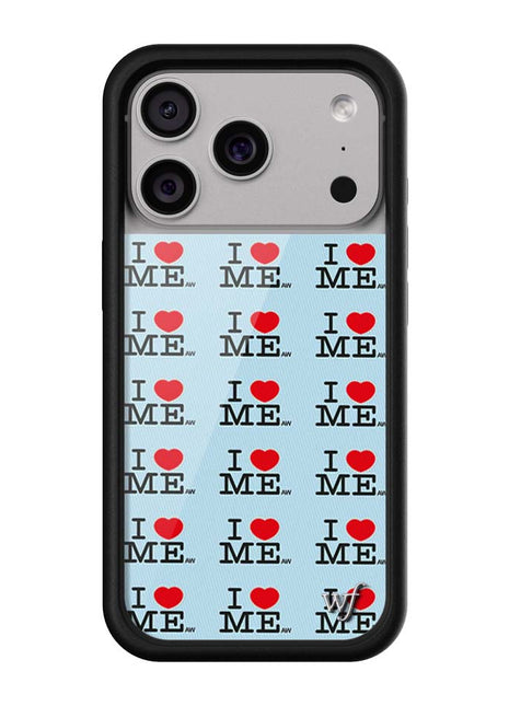 I Heart Me | Blue iPhone Case by Wildflower iPhone 17 Pro iPhone Case Wildflower Cases