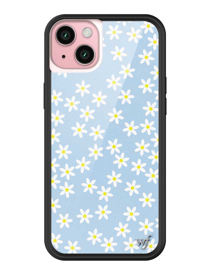 Blue Daisy iPhone Case iPhone 15 Plus iPhone Case Wildflower Cases