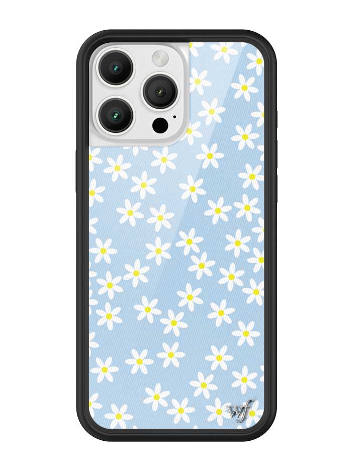 Blue Daisy iPhone Case iPhone 16 Pro Max iPhone Case Wildflower Cases