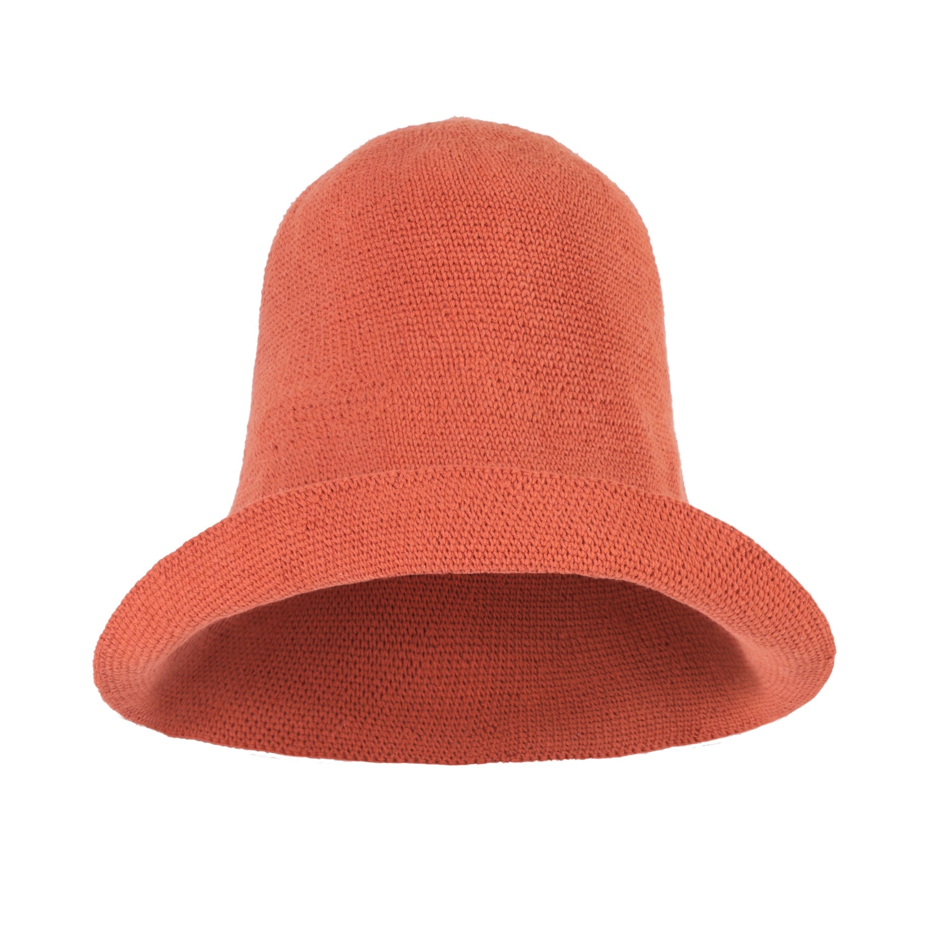BLOOM Crochet Hat In Burnt Sienna BrunnaCo