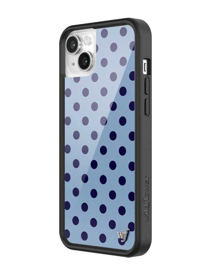 Polka Dot | Blue and Navy Blue iPhone Case iPhone Case Wildflower Cases