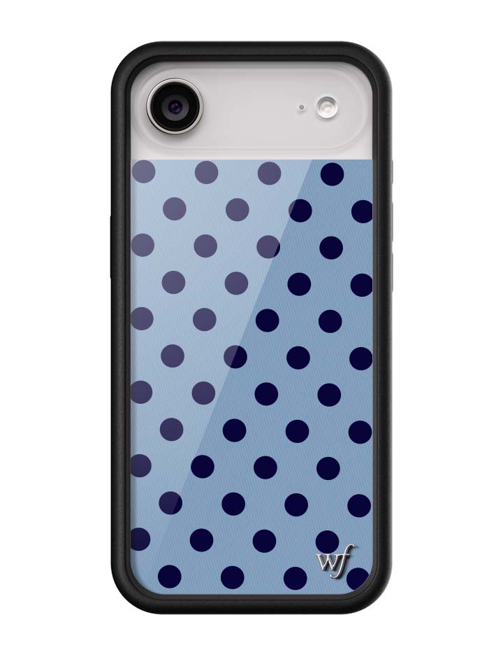 Polka Dot | Blue and Navy Blue iPhone Case iPhone Air iPhone Case Wildflower Cases
