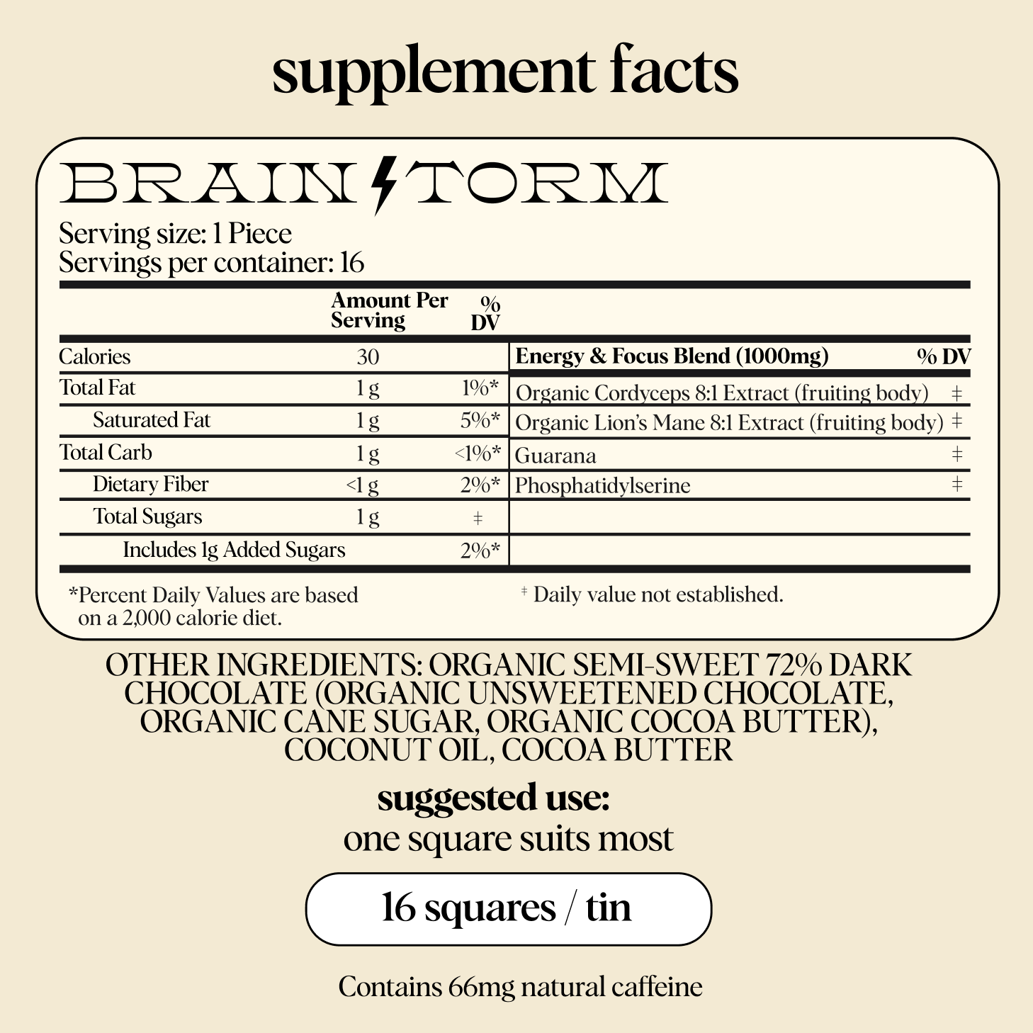 Brainstorm Single Tin