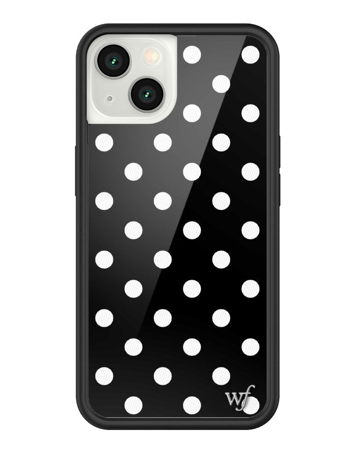 Polka Dot | Black and White iPhone Case iPhone 13 iPhone Case Wildflower Cases