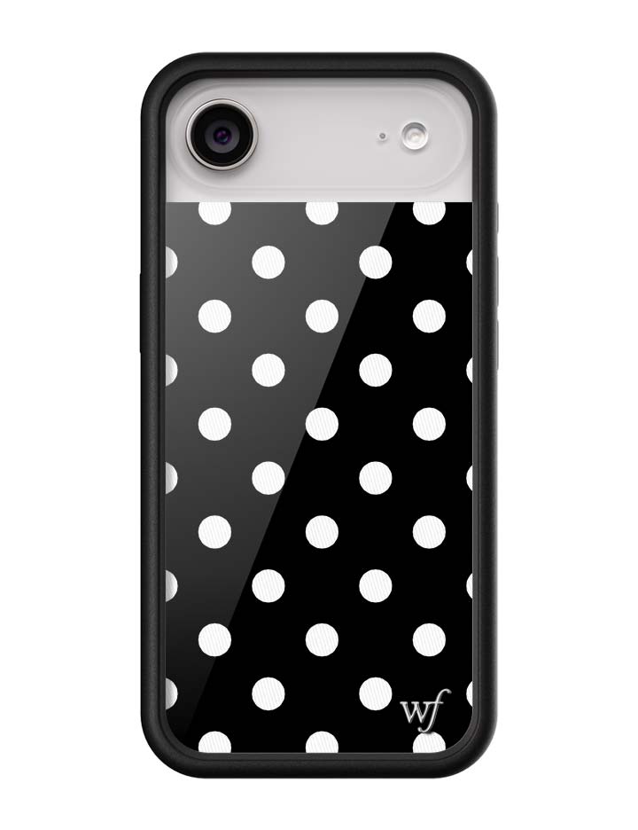 Polka Dot | Black and White iPhone Case iPhone Air iPhone Case Wildflower Cases