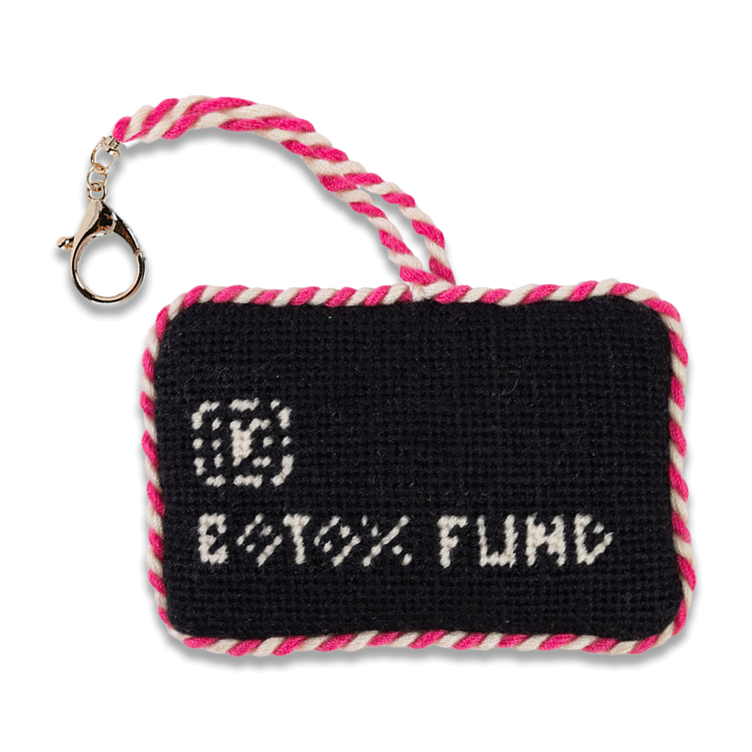 Black Card Botox Fund - Bag Charm