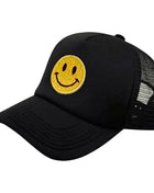 Smile Patch Mesh Back Baseball Cap
