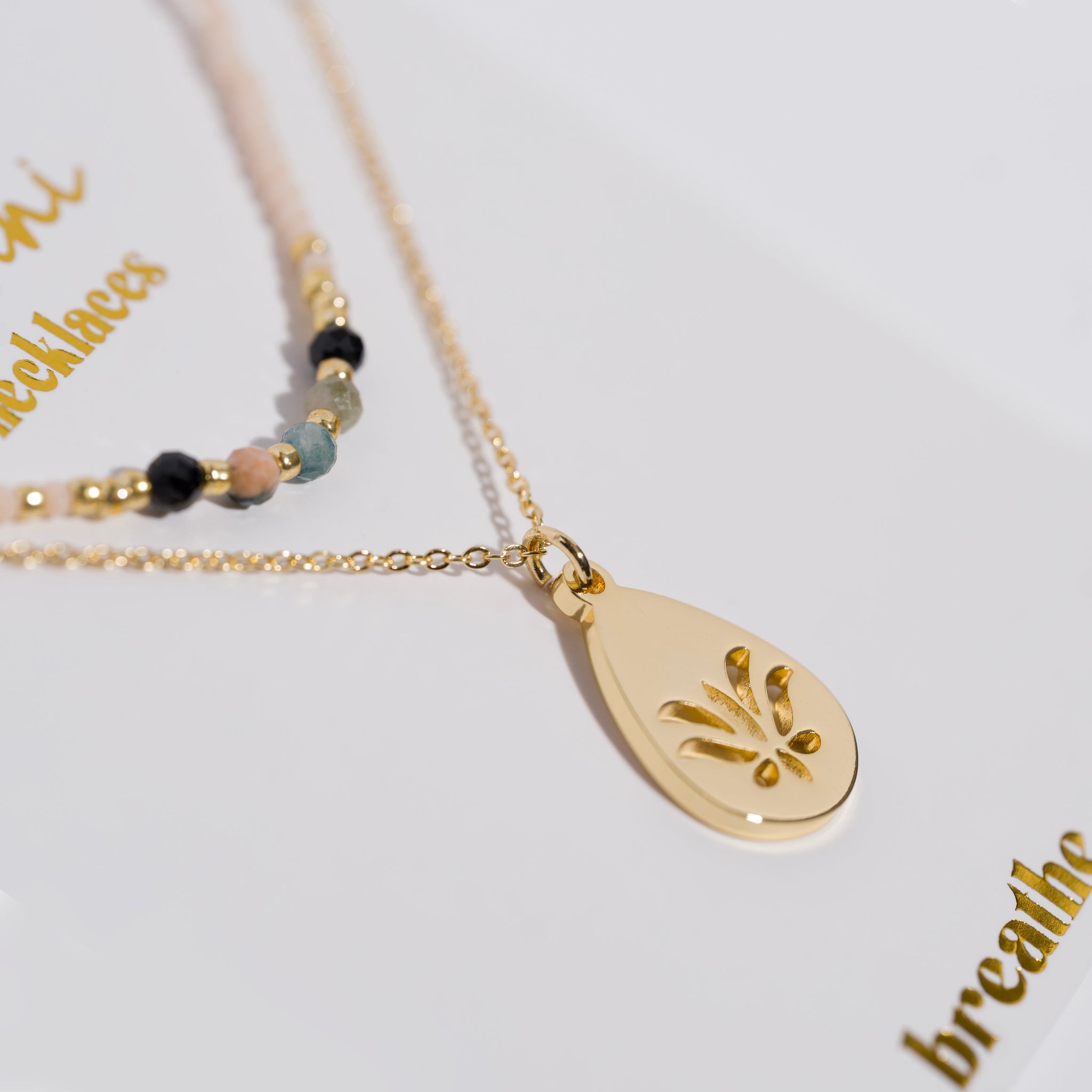 Breathe Necklace Set - New Necklace Wear K'lani