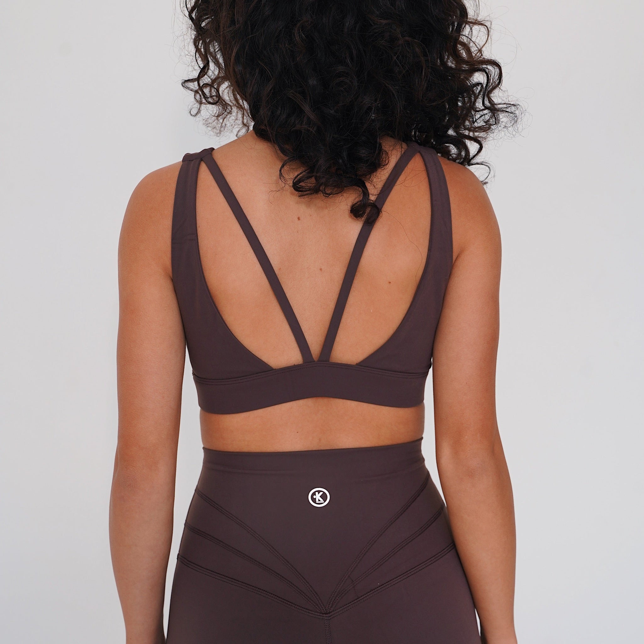 I am Beautifully Radiant Quick Dry Coffee Yoga Legging Leggings KIMITH BRAND