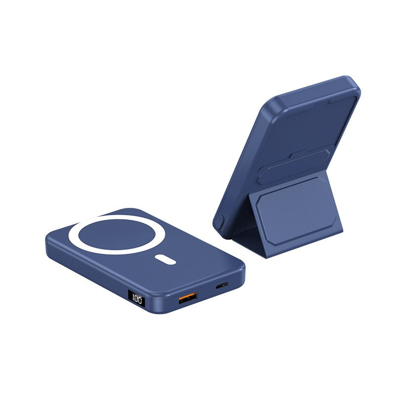 Fast Charging Portable 10000mah Wireless Magnetic Power Bank with mini Stand 22.5W V.I.P Digital Presence