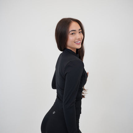 I Live in Luxury Black Perfect Fit Jacket