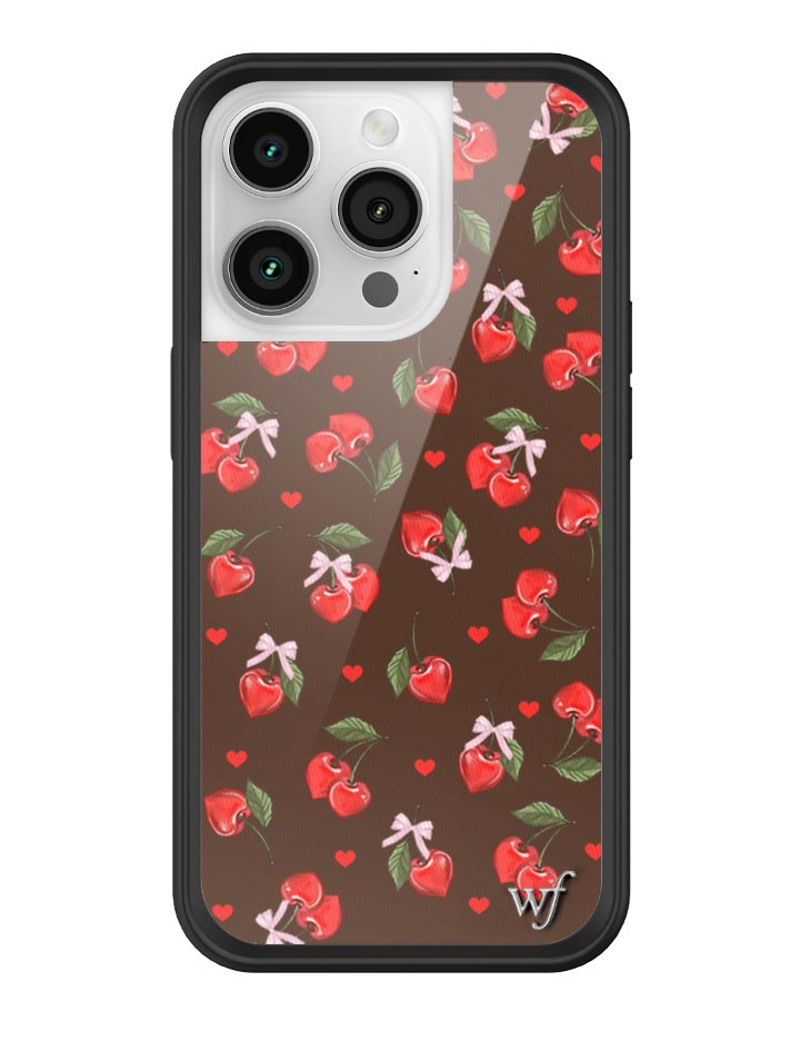 Chocolate Cherries iPhone Case iPhone 14 Pro iPhone Case Wildflower Cases