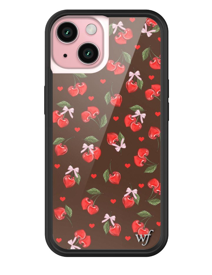 Chocolate Cherries iPhone Case iPhone 15 iPhone Case Wildflower Cases