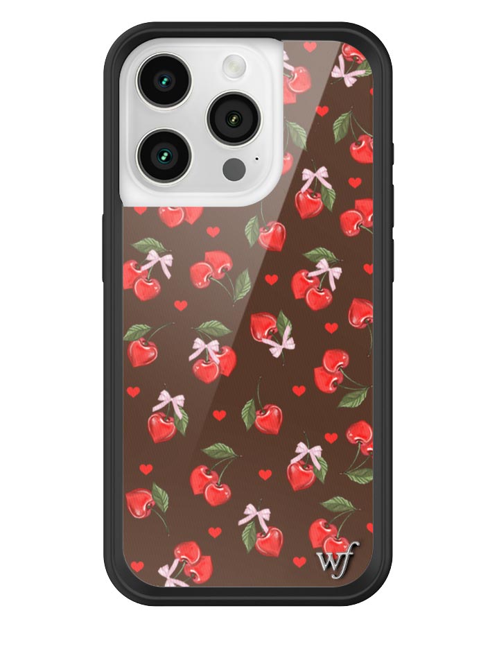 Chocolate Cherries iPhone Case iPhone 15 Pro iPhone Case Wildflower Cases