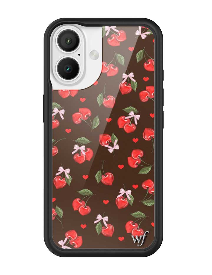Chocolate Cherries iPhone Case iPhone 16 iPhone Case Wildflower Cases