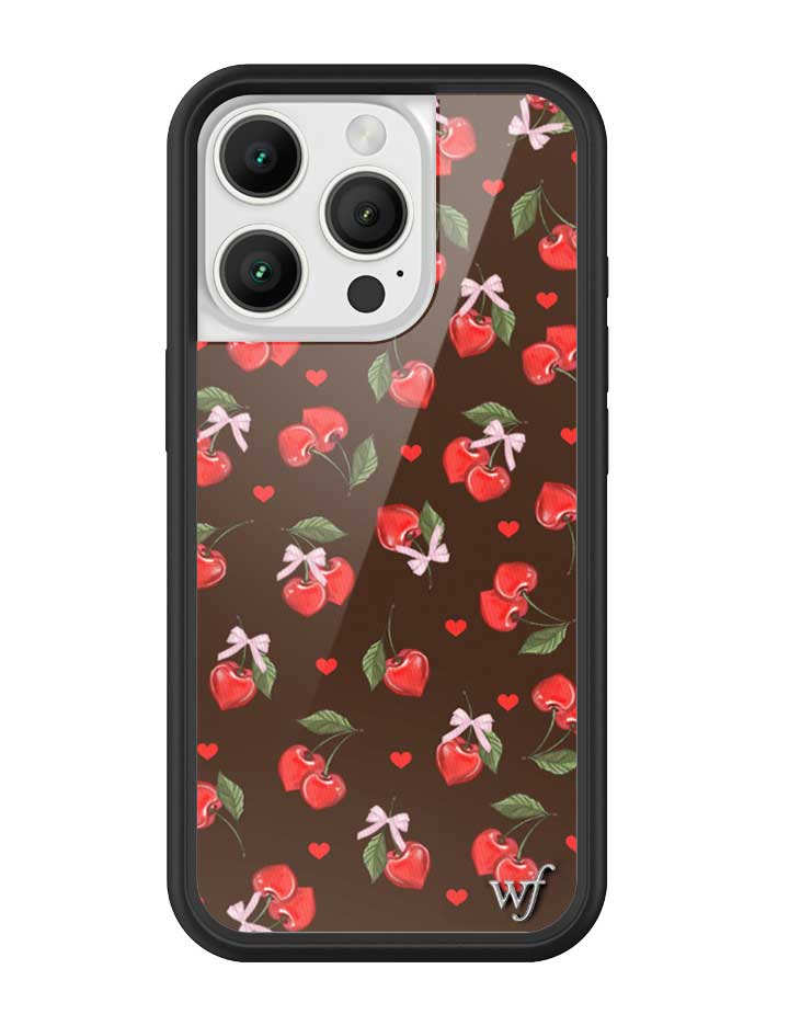 Chocolate Cherries iPhone Case iPhone 16 Pro iPhone Case Wildflower Cases
