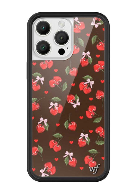 Chocolate Cherries iPhone Case iPhone 16 Pro Max iPhone Case Wildflower Cases