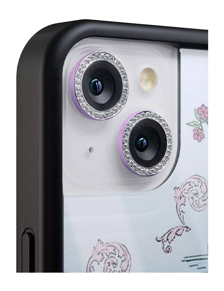 Camera Bling Purple iphone bling Wildflower Cases