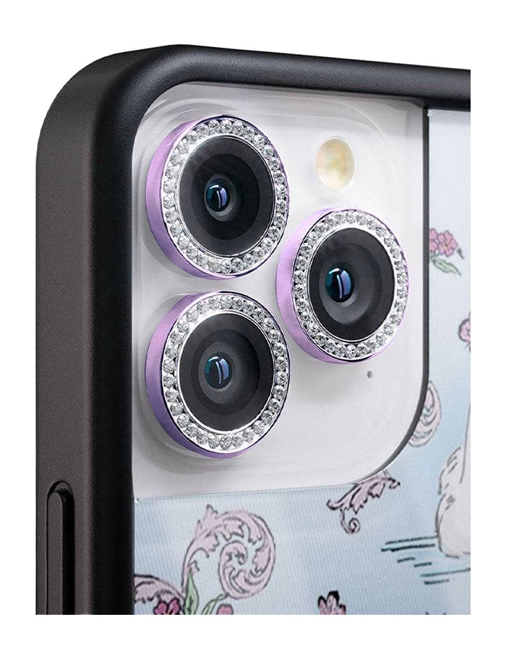 Camera Bling Purple iphone bling Wildflower Cases