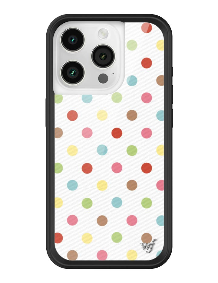Confetti Polka Dots iPhone Case iPhone 15 Pro iPhone Case Wildflower Cases