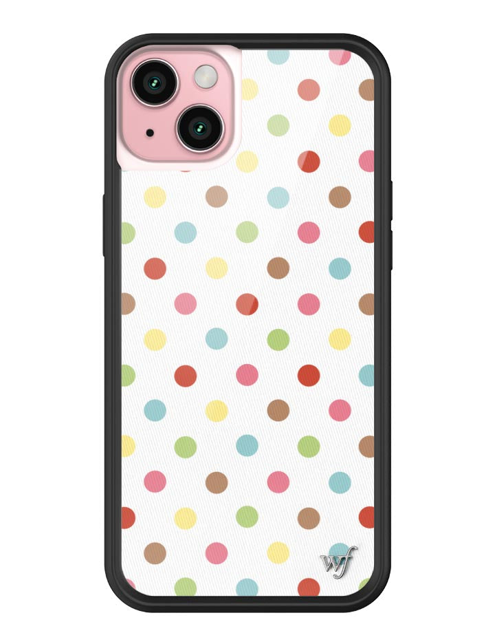 Confetti Polka Dots iPhone Case iPhone 15 Plus iPhone Case Wildflower Cases