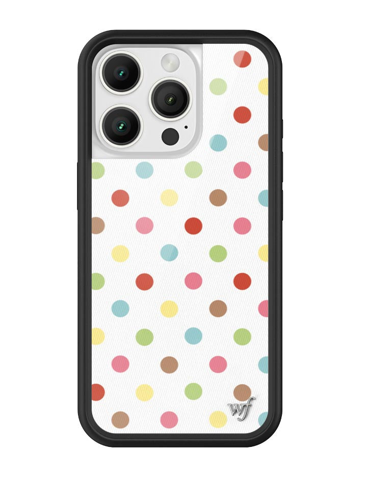 Confetti Polka Dots iPhone Case iPhone 16 Pro iPhone Case Wildflower Cases
