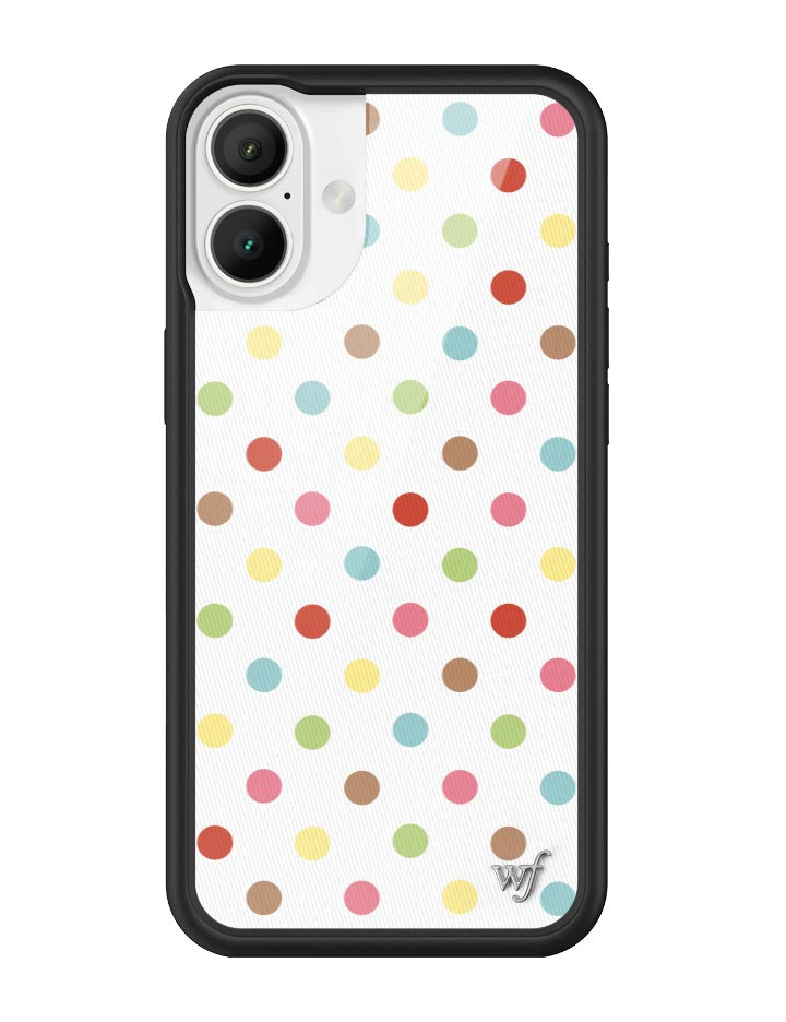 Confetti Polka Dots iPhone Case iPhone 16 Plus iPhone Case Wildflower Cases